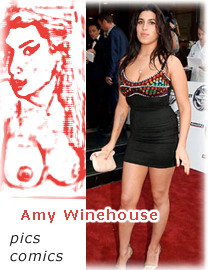 Funny Amy Winehouse Adult Comics Toons 