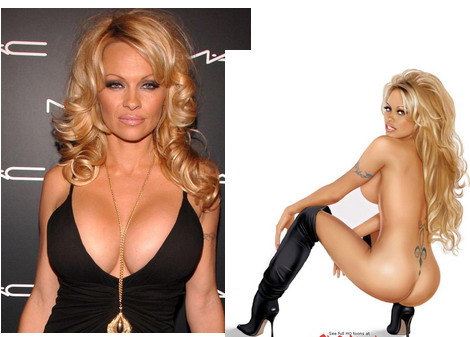 Hot Pamela Anderson comics Adult Comics Pamela Anderson nude 
