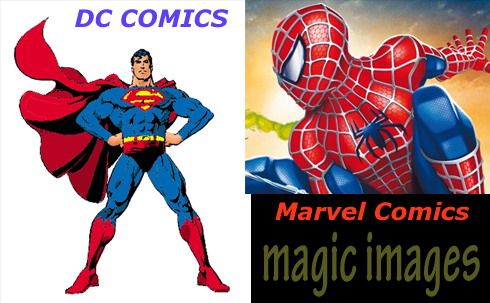 DC Comics VS Marvel Comics Adult Comics 
